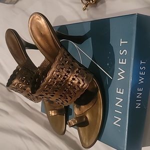 Nine West NWPancho size 9 sexy high sandals.